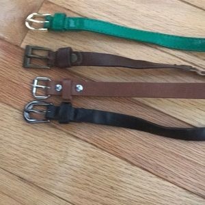 Skinny Belt Bundle - 4 belts